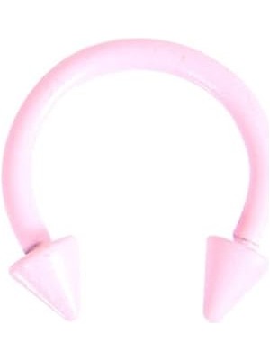 Nacario Rouge Moulin Kaş Dudak Neon Spike Piercing
