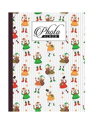 Nacario Photo Album: Merry Christmas Album, Large Photo Albums With Writing Space Memo, Extra Large Capacit