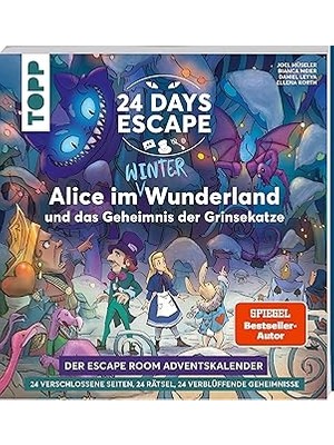 Nacario 24 Days Escape - Der Escape Room Adventskalender: Alice Im Wunderland