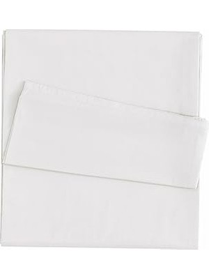 Nacario Linens Mix&match Pamuk Tek Kişilik Saten Çarşaf Ekru