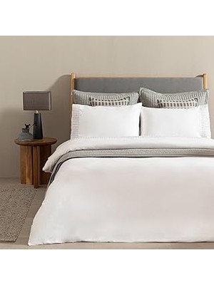 Nacario Chakranathan Nevresim Seti Ekstra King Size 260X220 cm Beyaz
