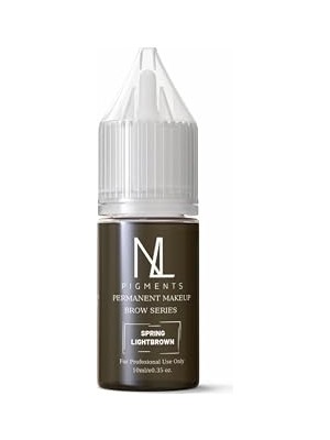 Nacario Kalıcı Makyaj Boyası, Kaş Serisi, Spring Lightbrown, 10ML