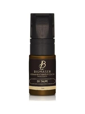 Nacario Bi̇omaser Kalıcı Makyaj Nano Pigment Yüksek Tutarlılık, 511 Taupe, 12 ml