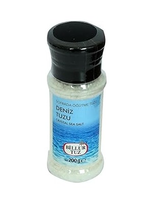 Nacario Sofrada Öğütme Yemeklik Granül Çakıl Deniz Tuzu 200 gr Değirmenli