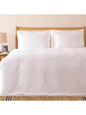 Nacario Chakralaranja Nevresim Seti Ekstra King 260X220 cm Beyaz