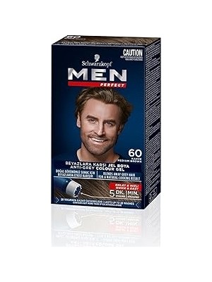 Nacario Schwarzkopf Men Perfect Saç Boyası 60 - Kahve, 80 ml