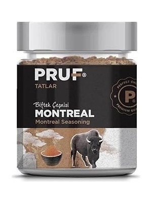 Nacario Pruf Montreal Biftek Çeşnisi/montreal Seasoning 130 Gr. Cam Kavanoz