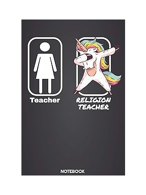 Nacario Teacher - Religion Teacher Notebook: 6'x9' 120 Dot Grid Pages - Calendar Journal | Christmas Presen