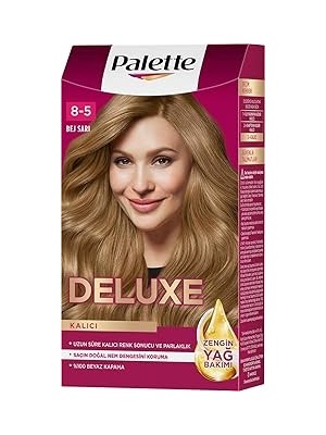 Nacario Palette Deluxe Saç Boyası 8-5 Bej Sarı 50 Mililitre