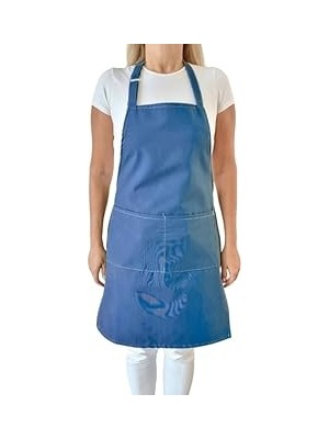 Nacario Mutfak Önlüğü Su Geçirmez Şef Önlüğü 2 Geniş Cepli Barista Önlüğü