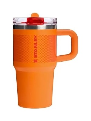 Nacario The Quencher Protour Flip Straw Termos 0,60 L Pipetli Termos 10-12484-099 Turuncu