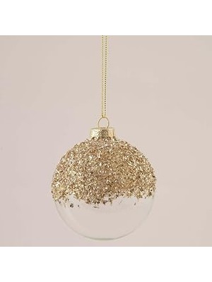 Nacario Buba Yılbaşı Topu L Transparan/altin