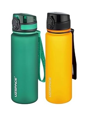 Nacario Uzspace 2'li Tritan Matara Seti 500 ml 14 Farklı Renk Seçeneği Fiftyfifty