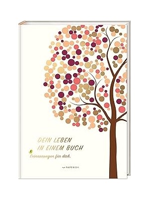 Nacario Dein Leben In Einem Buch (Beige): Ein Erinnerungsalbum Zur Geburt Für Jahre - Album Zum Selbstge