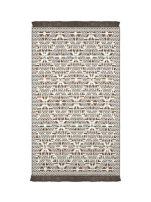Nacario Cool Halı Lovely Turuncu Kilim Halı Çift Taraflı Makinede Yıkanabilir Banyo Mutfak Balkon Kilimi