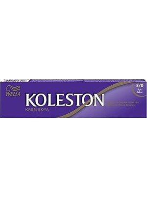 Nacario Koleston Single Tüp Saç Boyası 5/0 Kahve