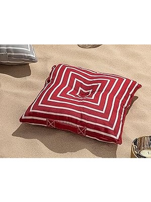 Nacario Southsea Pamuk Dekoratif Minder 60X60 cm Bej-Ekru