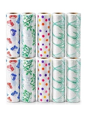 Nacario 100 Adet Kullan At Masa Örtüsü Sıvı Geçirmez(10 Rulo) Tek Kullanımlık 100X120 cm Sofra Kağıdı