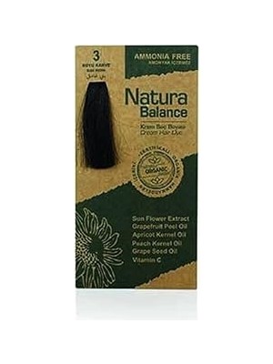 Nacario Natura Balance Organik 3.0 Koyu Kahve Saç Boyası 60 ml