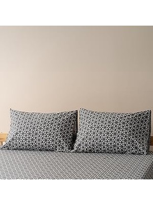 Nacario Soley | Mix & Match | Blanj |%100 Pamuklu 2’li Yastık Kılıfı Seti Antrasit