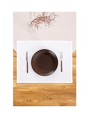 Nacario W Wellstil Keten Amerikan Servisi 35 x 45 (Beyaz, 6)