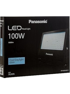 Nacario LED Projektör, Beyaz Işik 100W 9000LM 6500K