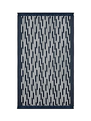 Nacario Cool Halı Lovely Lacivert Kilim Halı Çift Taraflı Makinede Yıkanabilir Banyo Mutfak Balkon Kilim