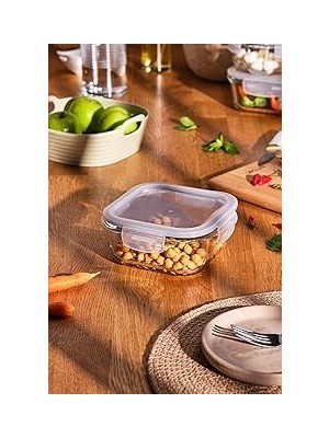 Nacario Luna 800 ml Borosilikat Saklama Kabı