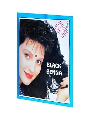 Nacario Hint Kınası Siyah ''black Henna'' 1 Kutu 6AD x 10 gr