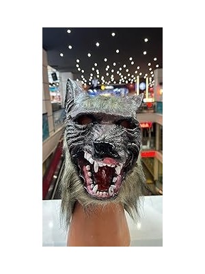 Nacario Halloween Kurt Maskesi, Korku Maskesi, Cadılar Bayramı Aksesuarları, Halloween Kostüm Aksesua