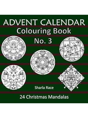 Nacario Advent Calendar Colouring Book No. 3: 24 Christmas Mandalas