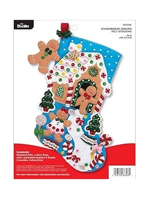 Nacario Keçe Çorap Seti Gingerbrd