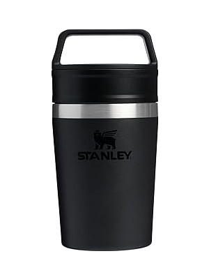 Nacario Cafe To-Go Mug Termos Bardak, Siyah, 0.23 Litre
