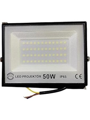 Nacario Opto Minisun 50W Beyaz 6500K Slim LED Projektör