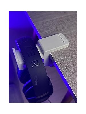 Nacario Beyaz Masa Kenarı Kulaklık Standı – Shadow Edition V6 (Yeni Versiyon) | Kaydırmaz Keçeli, E