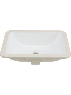 Nacario S20 5474B003-0618 Tezgah Altı Lavabo, 43 Cm, Beyaz