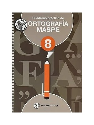 Nacario Cuaderno Práctico De Ortografía Maspe 8