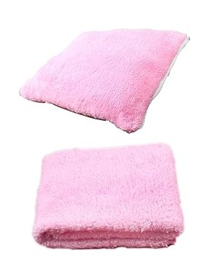Nacario Tineke 2 Li̇ Set Battani̇ye Mi̇nder Uyku Yataği Mi̇nderi̇ (Pembe)