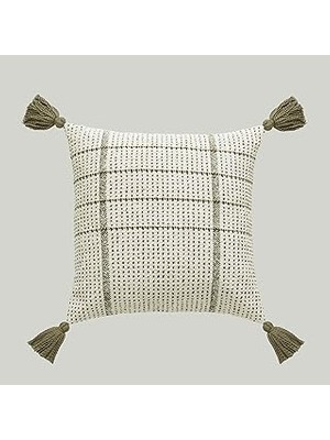 Nacario Linens Coze Kırlent Kılıfı 50X50 cm Hardal