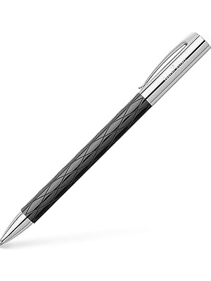 Nacario Faber-Castell Ambition Rhombus Tükenmez, Siyah