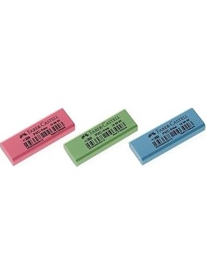 Nacario Faber-Castell Renkli Silgi , Pvc-Free - Küçük Boy