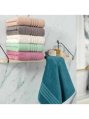 Nacario Maxstyle Lüx Microcotton Lila Havlu 70X140 cm
