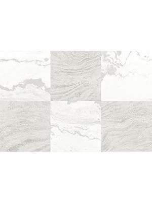 Nacario Floorpops 30,48 cm x 30,48 cm Bonneville Bej Soyma Çubuk Yer Karosu, FP5061