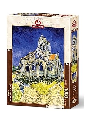Nacario Puzzle Kilise, Vincent Van Gogh 1000 Parça Puzzle