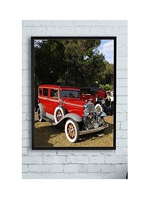 Nacario Postermanya (PSTER10336) 1931 Buick Araba Çerçeveli Tablo 2 (40X50CM)