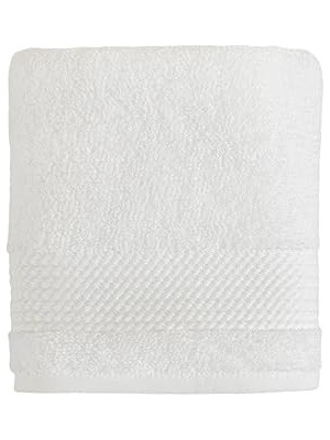 Nacario Chakra Eva Cotton Yüz Havlusu 50X90 cm Beyaz