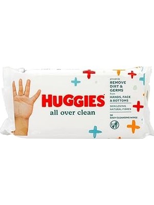 Nacario Huggies Bebek All Over Clean Islak Mendil 1 Paket x 56 Adet