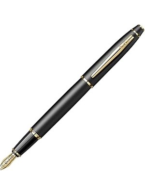 Nacario Scrikss Noble 35 Dolma Kalem Mat Siyah Altın