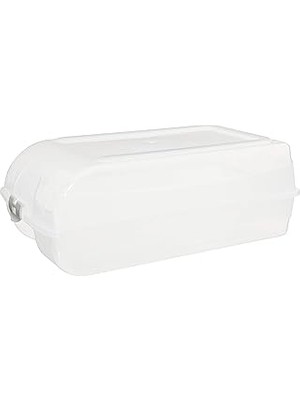 Nacario Decobella 50817 Bay Ayakkabı Koruma Kutusu, Şeffaf, 37.5 x 21 x 13.5 cm