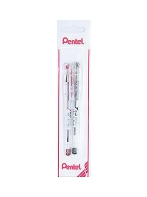 Nacario Pentel 0.7 mm Bazlı Roller Kalem Si̇yah-Kirmizi